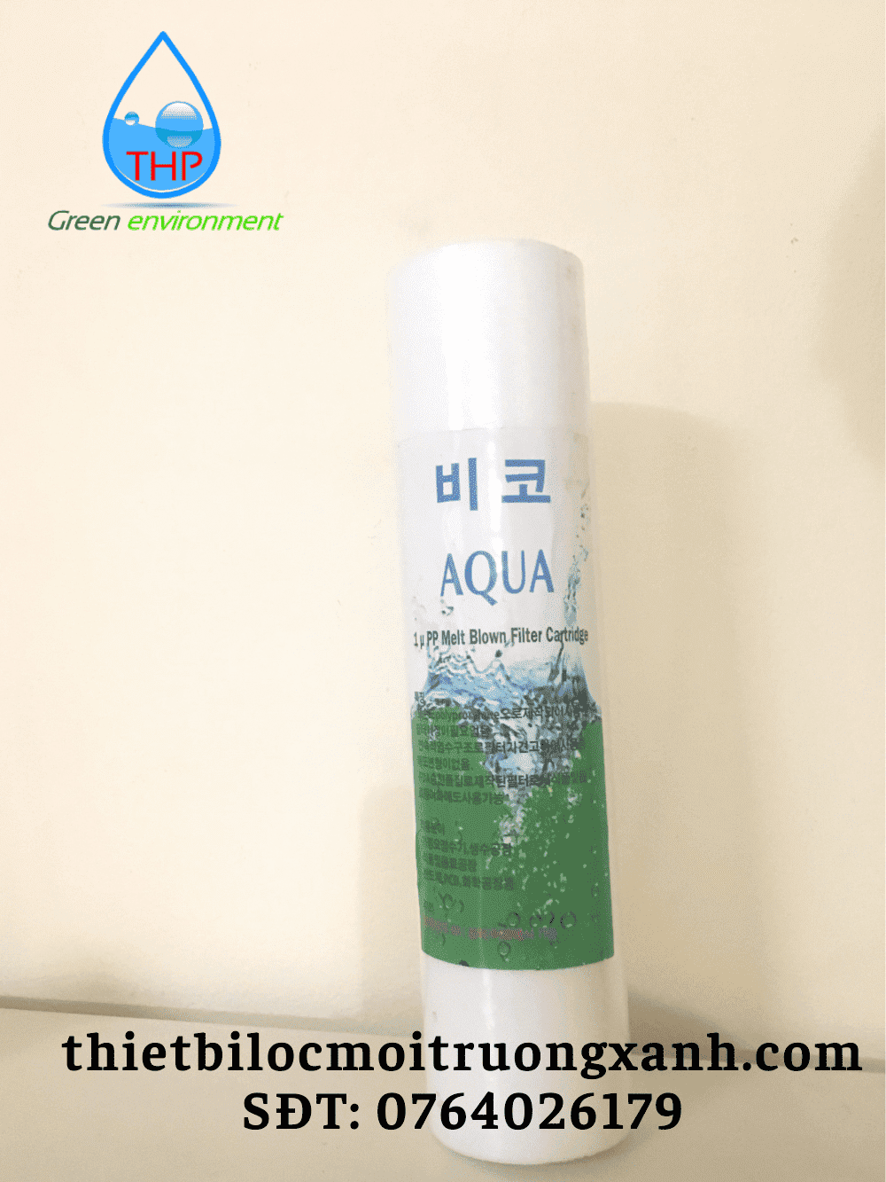 77.lõi Lọc Bông Nén Aqua 20 Inch 10 Micron 1